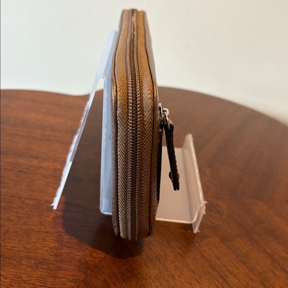 Tignanello  long wallet  zippy wallet  Pebbled leather  bronze metallic
NWOT - Picture 6 of 13